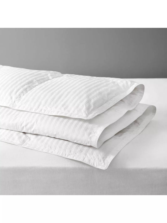 Natural Collection Hungarian Goose Down Duvet, 2.5 Tog, White, Double, 200 x 200cm