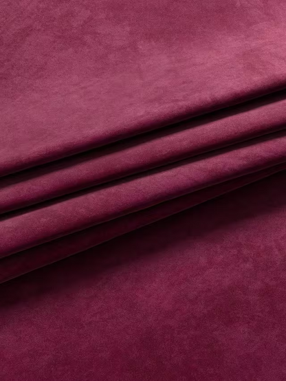 John Lewis Velvet Pair Lined Pencil Pleat Curtains, Damson, W167 x Drop 274cm