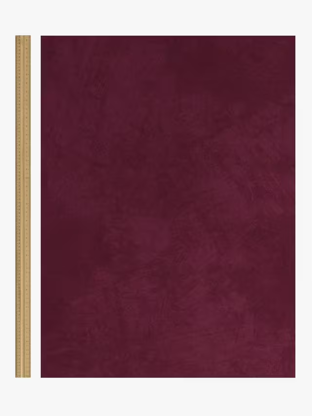 John Lewis Velvet Pair Lined Pencil Pleat Curtains, Damson, W167 x Drop 228cm