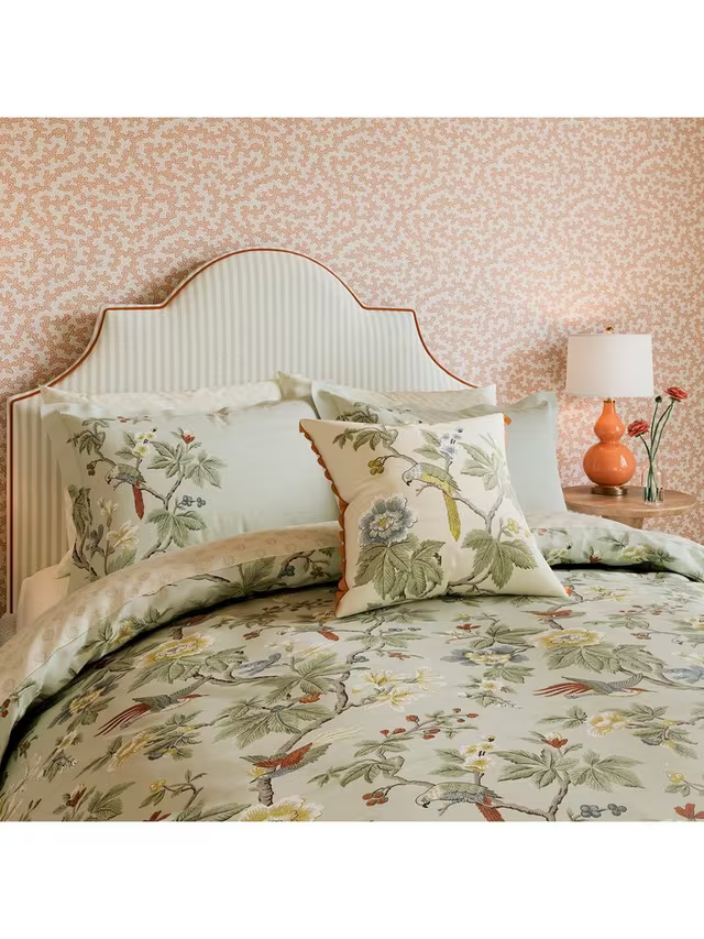 Sanderson x National Trust Lophura Super King Duvet Cover Set