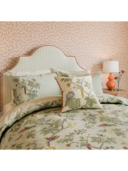 Sanderson x National Trust Lophura Super King Duvet Cover Set