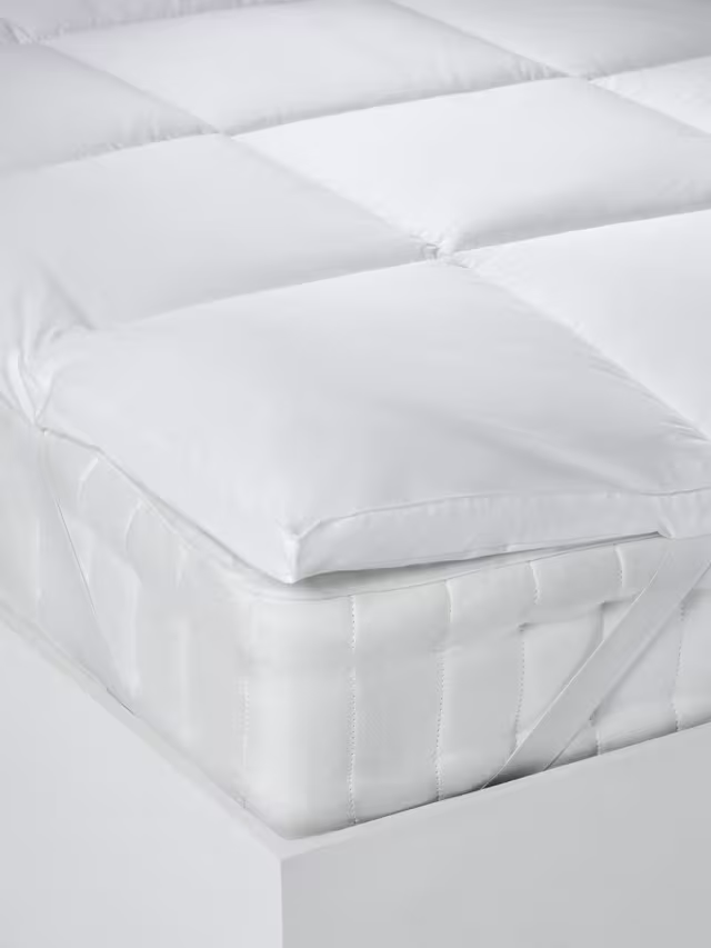 John Lewis Clusterfibre Single Layer Mattress Topper, King list