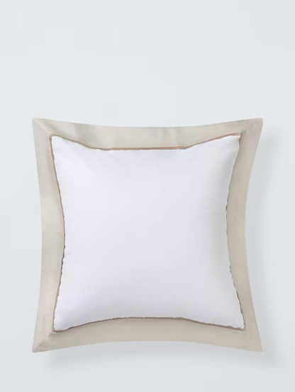 John Lewis Padova 400 Thread Count Egyptian Cotton King Duvet Cover, Champagne