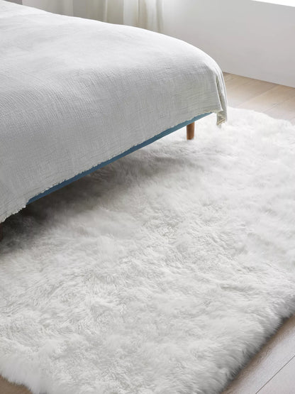 John Lewis Sheepskin Rug, Natural, L240 x W170cm