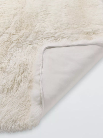 John Lewis Sheepskin Rug, Natural, L240 x W170cm