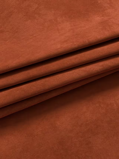 John Lewis Velvet Pair Lined Pencil Pleat Curtains, Sienna, W167 x Drop 182cm