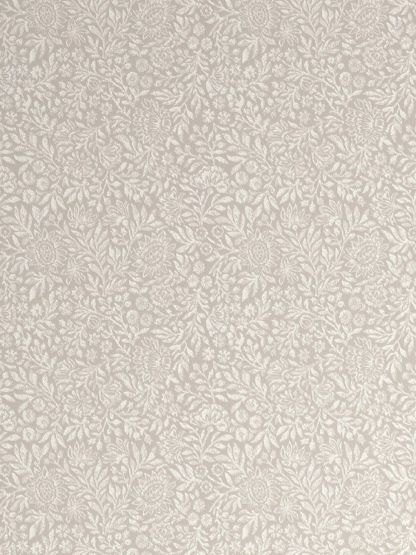 John Lewis Hidcote Weave Pair Lined Eyelet Curtains, Putty, W228 x Drop 228cm
