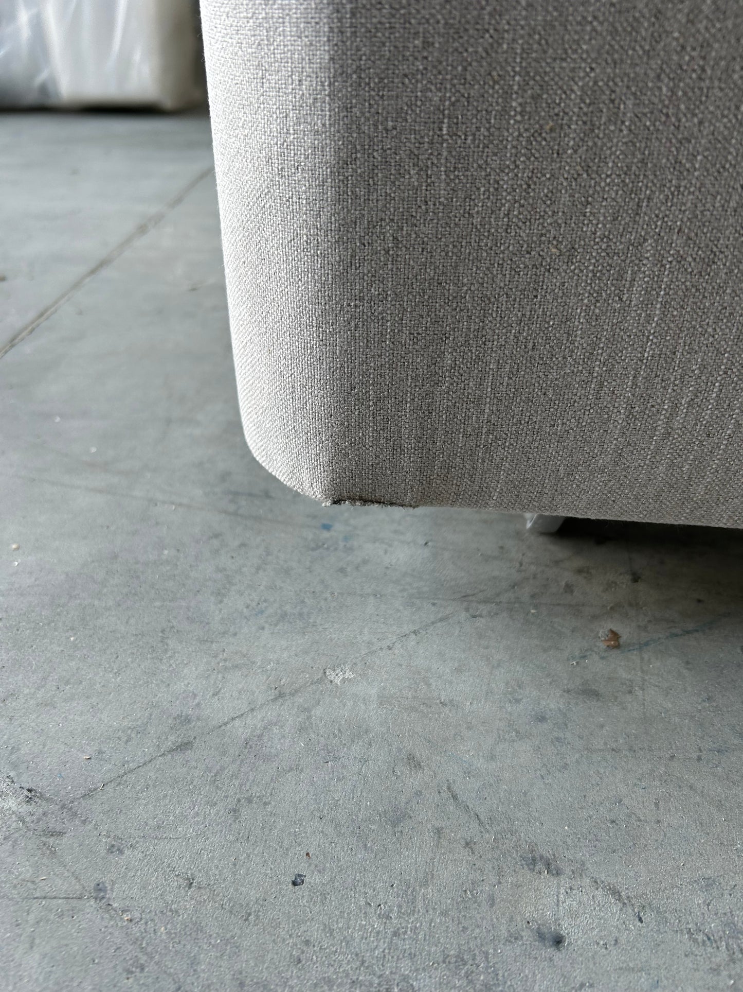 John Lewis Pocket Sprung Divan Base Double Cotton Effect Beige