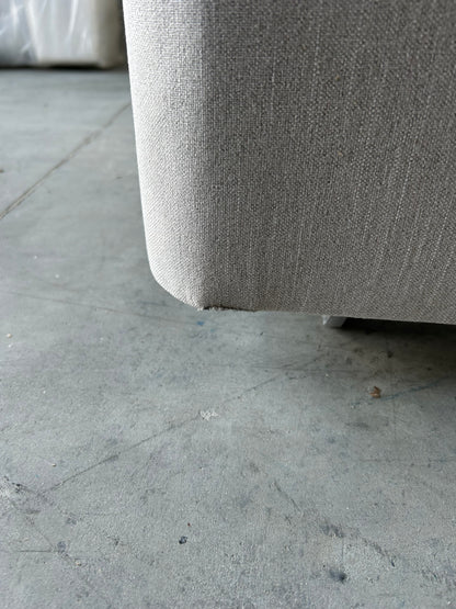 John Lewis Pocket Sprung Divan Base Double Cotton Effect Beige