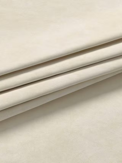 John Lewis Velvet Pair Lined Pencil Pleat Curtains, Cream, W228 x Drop 228cm