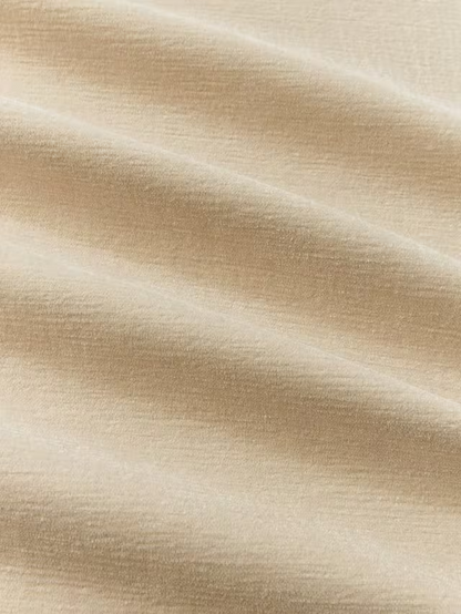 John Lewis Velvet Chenille Pair Heavyweight Thermal Lined Eyelet Curtains, Chalk Cream, W167 x Drop 182cm