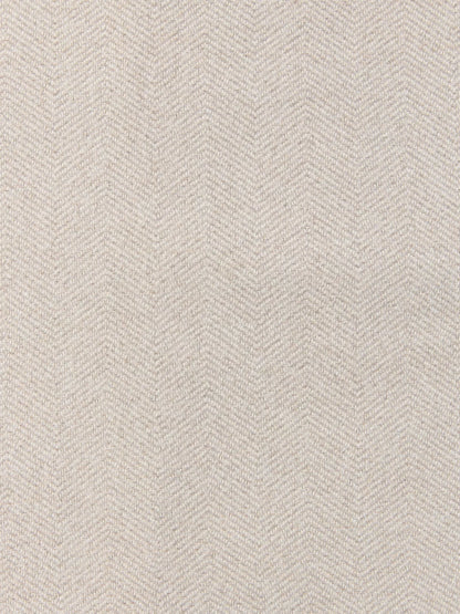John Lewis Brushed Herringbone Pair Blackout Lined Pencil Pleat Curtains, Alabaster, W228 x Drop 137cm