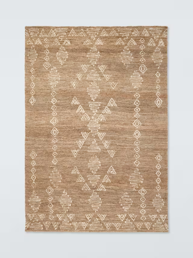 John Lewis Ziya Kelim Jute Rug, Multi, L180 x W120cm