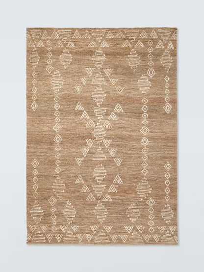 John Lewis Ziya Kelim Jute Rug, Multi, L180 x W120cm