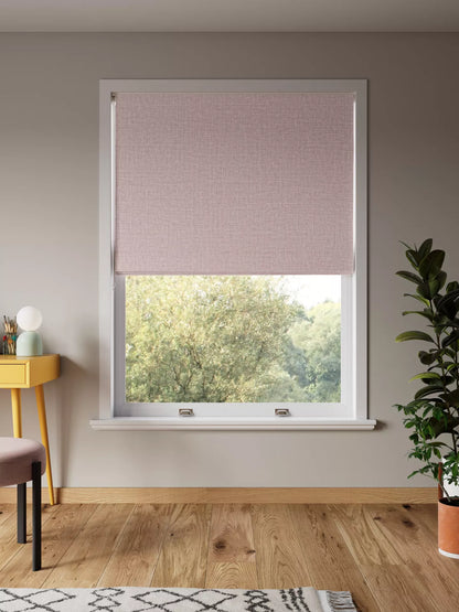 John Lewis Textured Weave Ash Rose Dimensions - W140cm x 26m