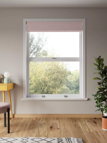 John Lewis Textured Weave Ash Rose Dimensions - W140cm x 26m