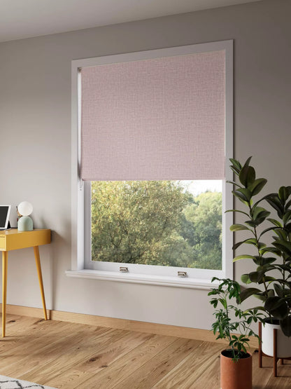 John Lewis Textured Weave Ash Rose Dimensions - W140cm x 26m