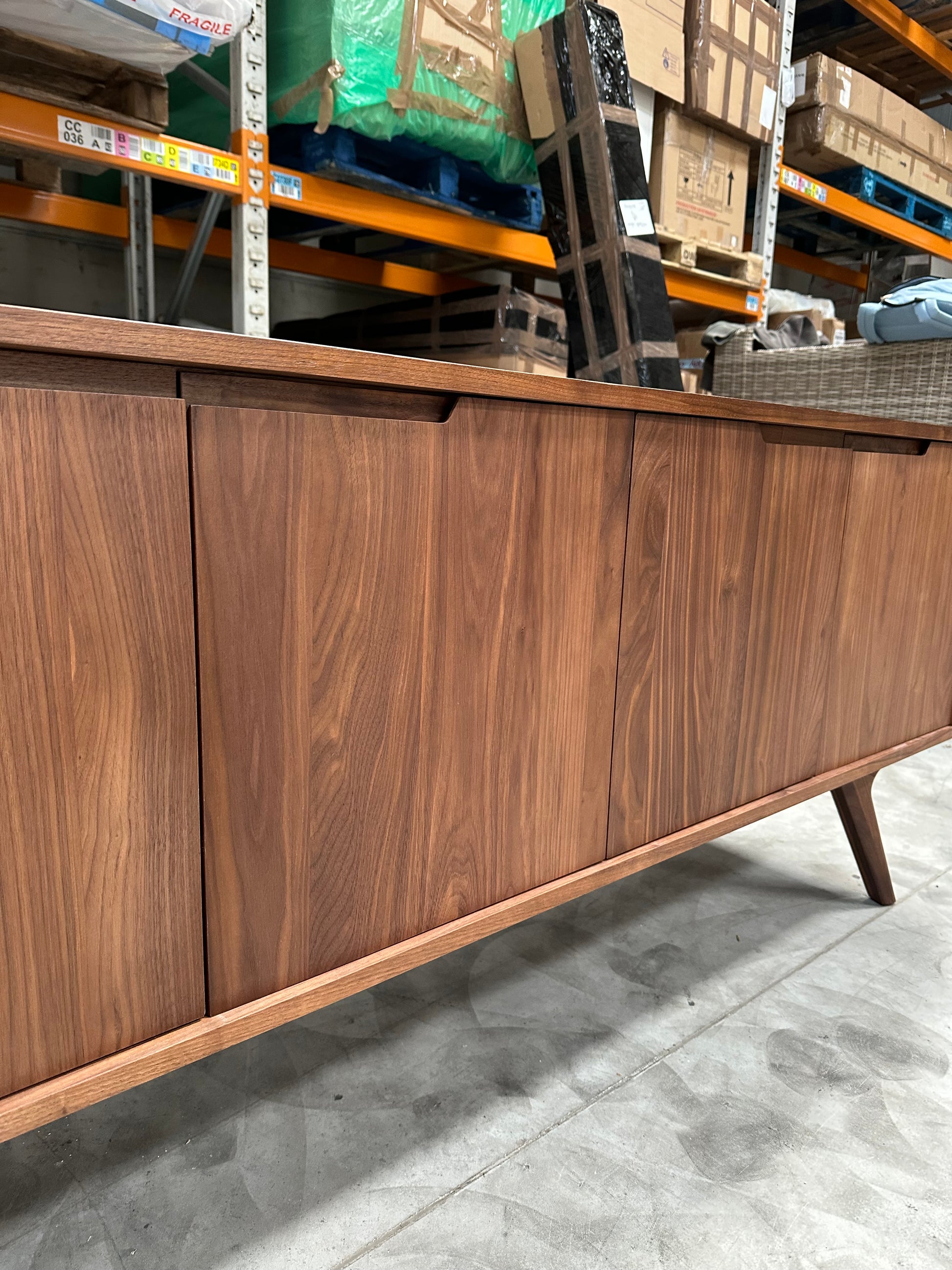 John Lewis Cara 4 Door Sideboard, American Black Walnut