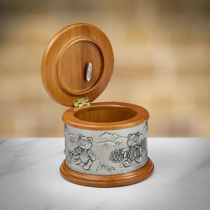 Royal Selangor Teddy Bears Picnic Pewter Music Box