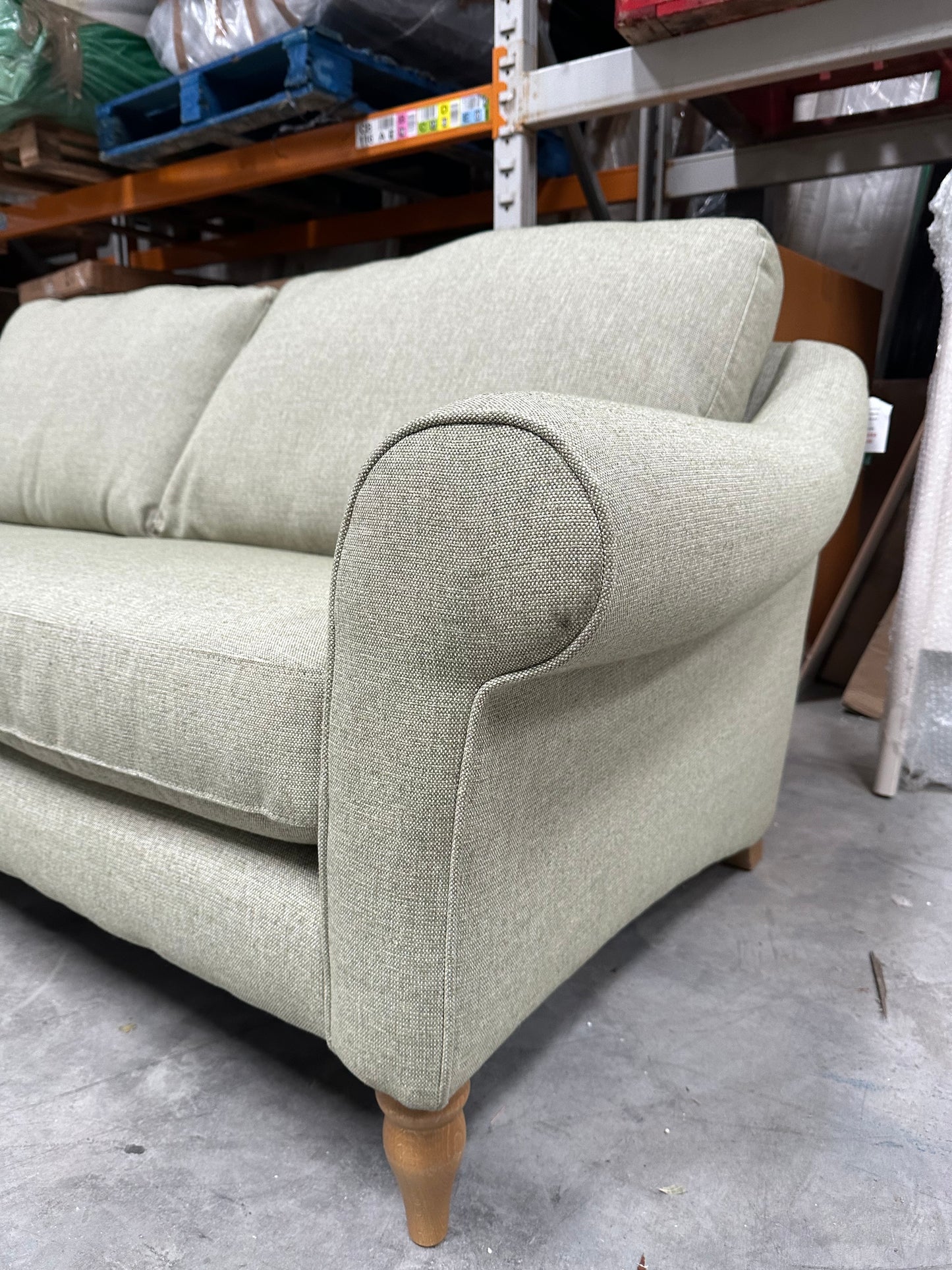 John Lewis Camber Grand 4 Seater Sofa Aquaclean Aston Green
