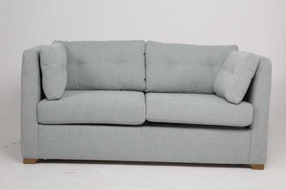 John Lewis Booth Medium 2 Seater Sofa bed, In Aqua Clean Baby Blue