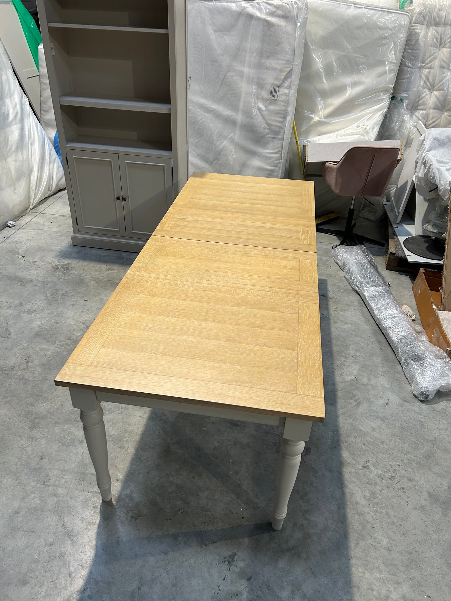 John Lewis Foxmoor 6-8 Seater Extending Dining Table, FSC-Certified (Acacia Wood)