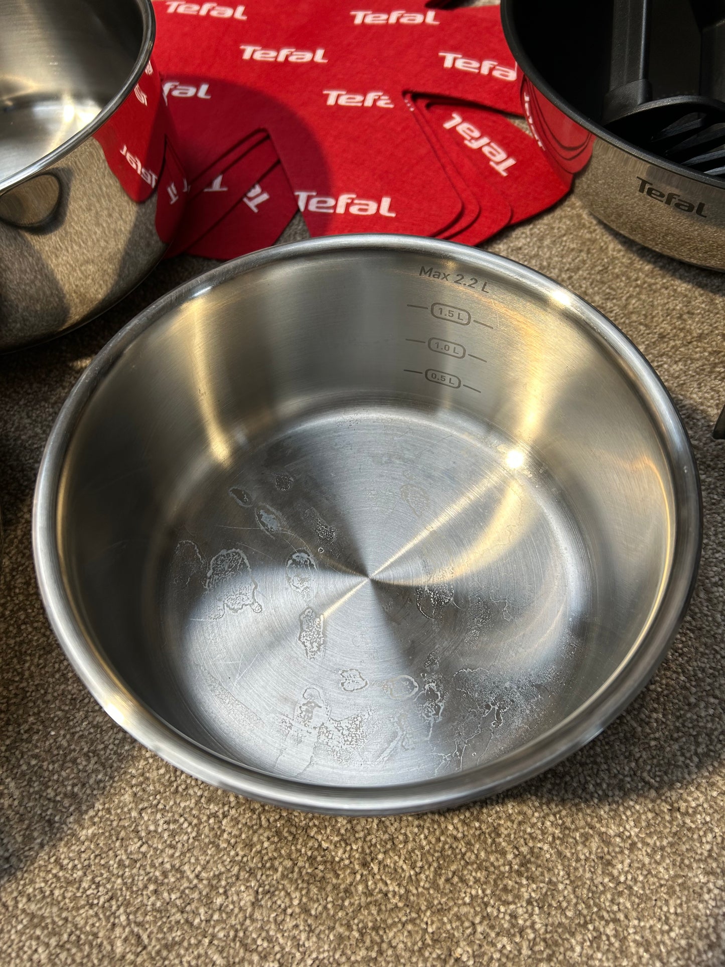 Tefal Ingenio Emotion Stainless Steel Pans, Lids & Utensils Set, 22 Piece