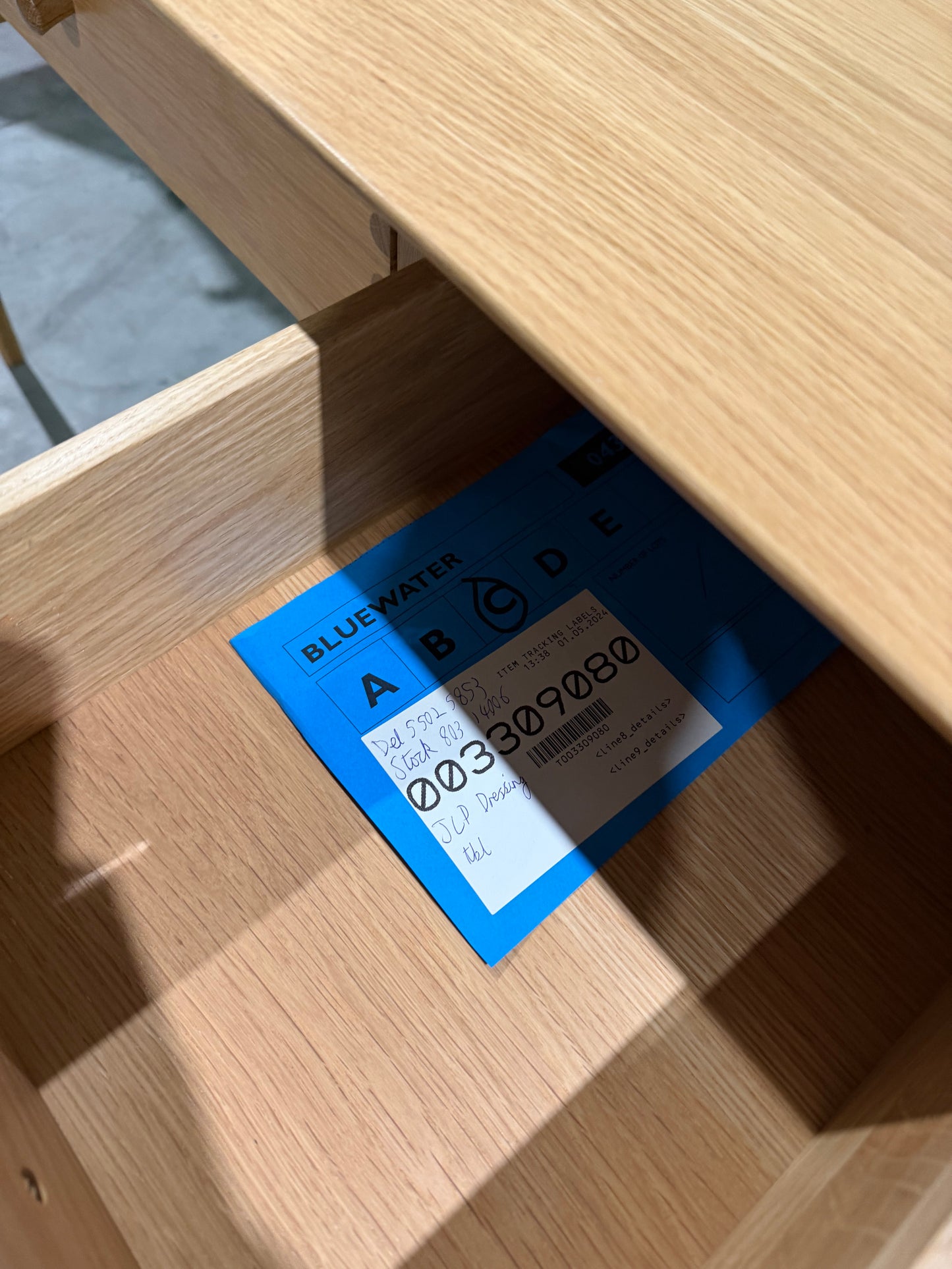 John Lewis Essence Dressing Table Oak