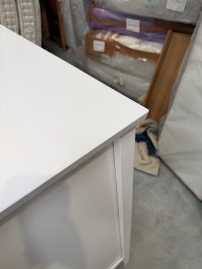 John Lewis Chest of Drawers 6 Drawer Chest White