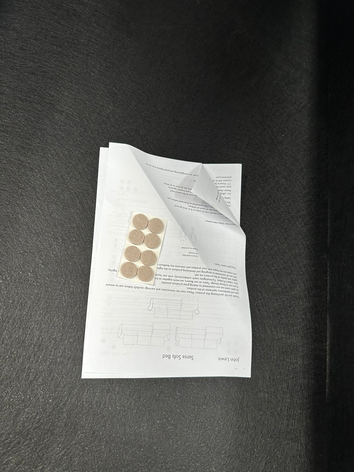 John Lewis Bailey II RHF Chaise End Sofabed Aquaclean Connie Teal