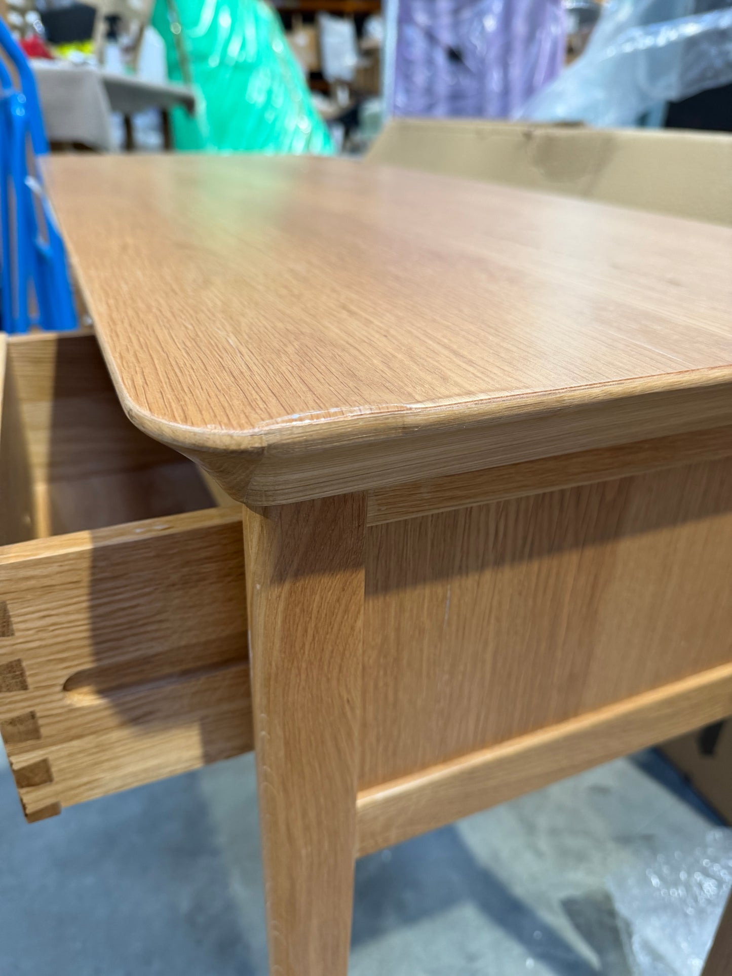 John Lewis Essence Dressing Table, Oak