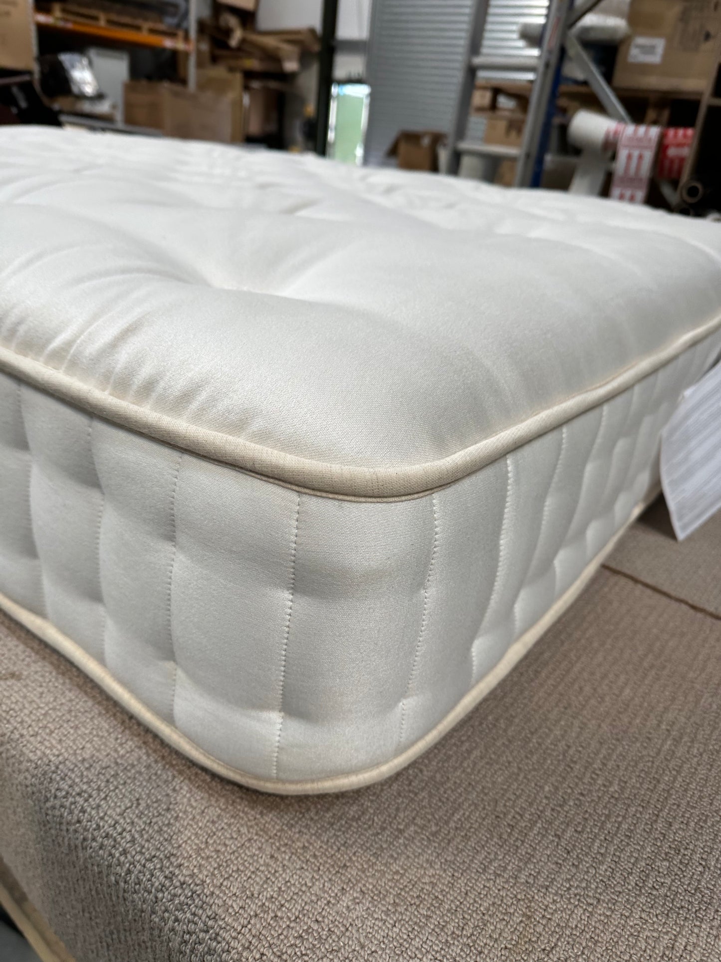 John Lewis British Natural Collection, Wool 5750 Mattress, Firmer Tension, Double