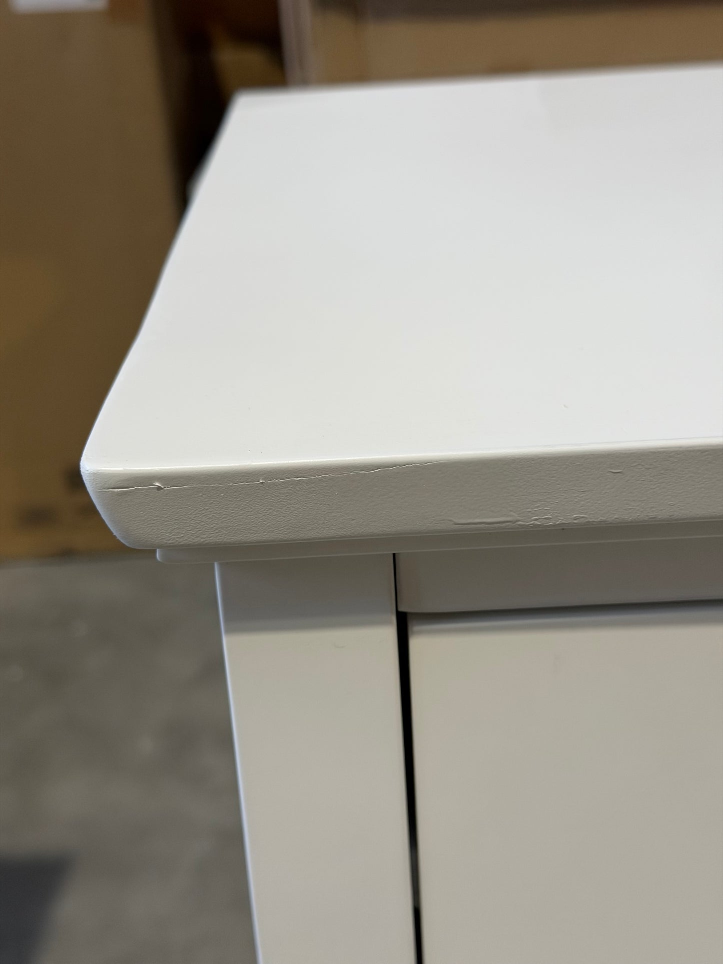 John Lewis Chest of Drawer White Wilton 7 Drawer Chest