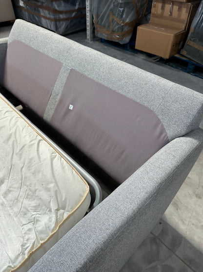John Lewis Bailey II Double Sofabed Grey Aquaclean Connie