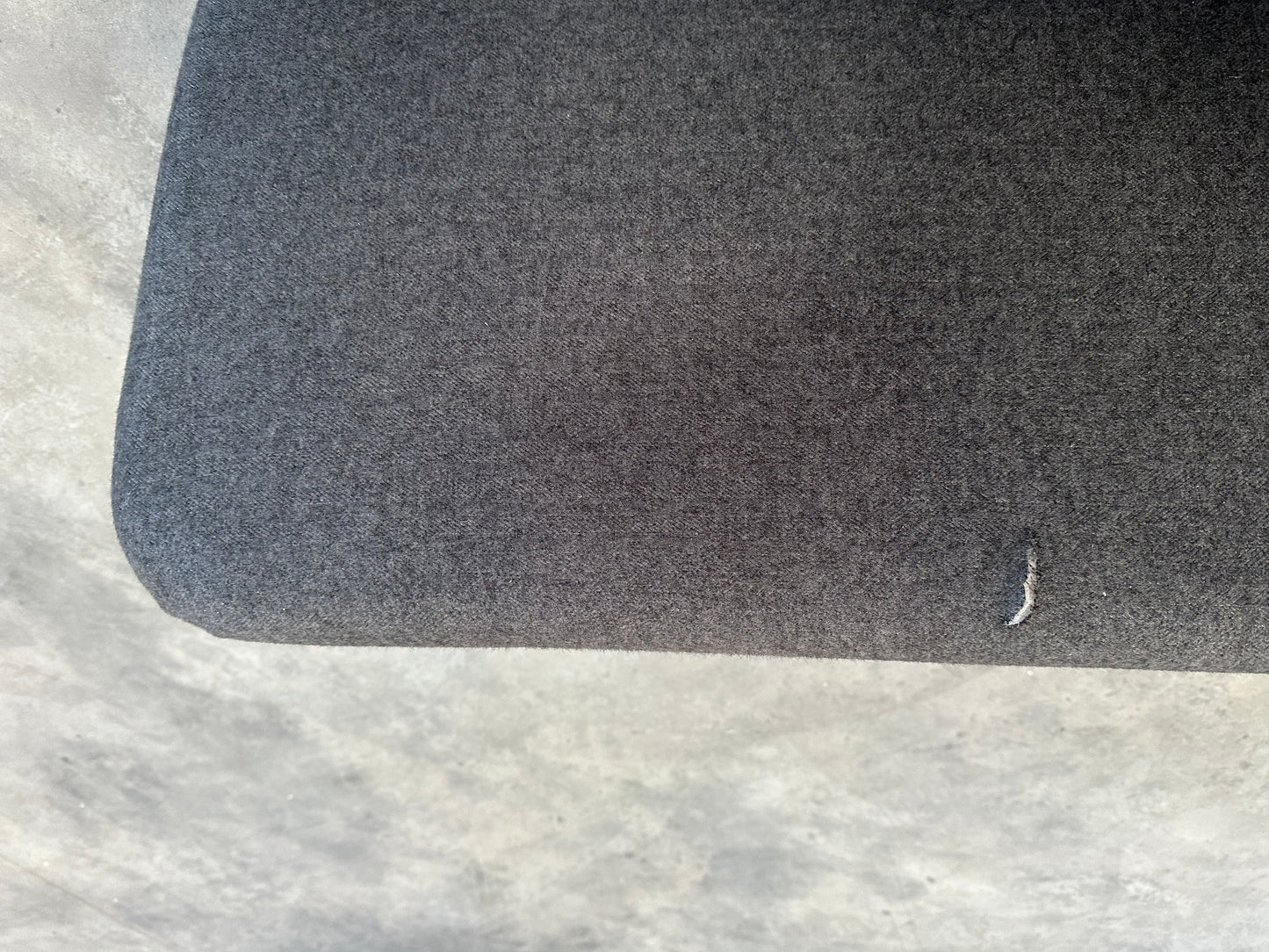 John Lewis Bonnie Ottoman Storage Upholstered Bed Frame, Small Double, Brushed Tweed Charcoal