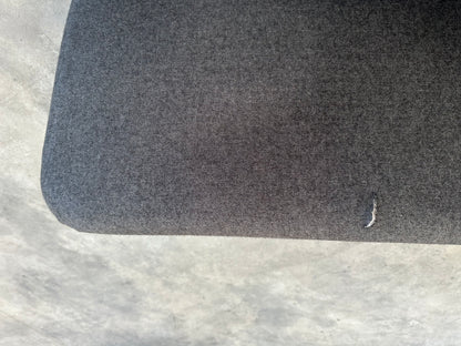 John Lewis Bonnie Ottoman Storage Upholstered Bed Frame, Small Double, Brushed Tweed Charcoal