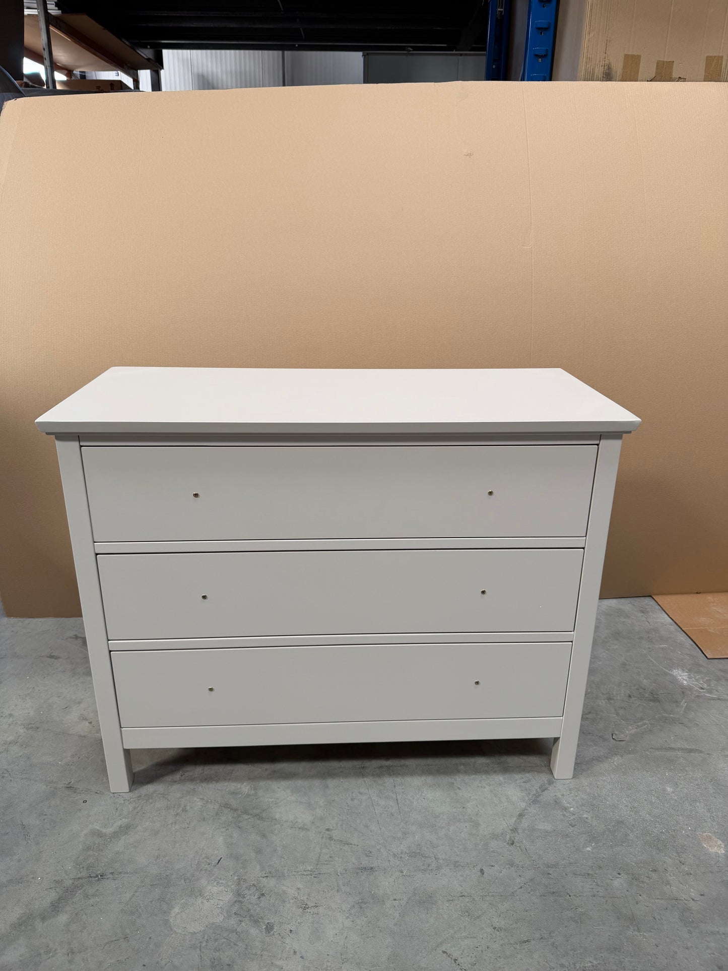 John Lewis Wilton 3 Drawer Chest Linen Chest of Drawers