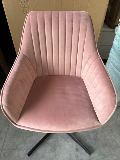 John Lewis Brooks Velvet Office Chair