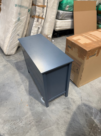 John Lewis Wilton 3 Drawer Chest, Denim Blue