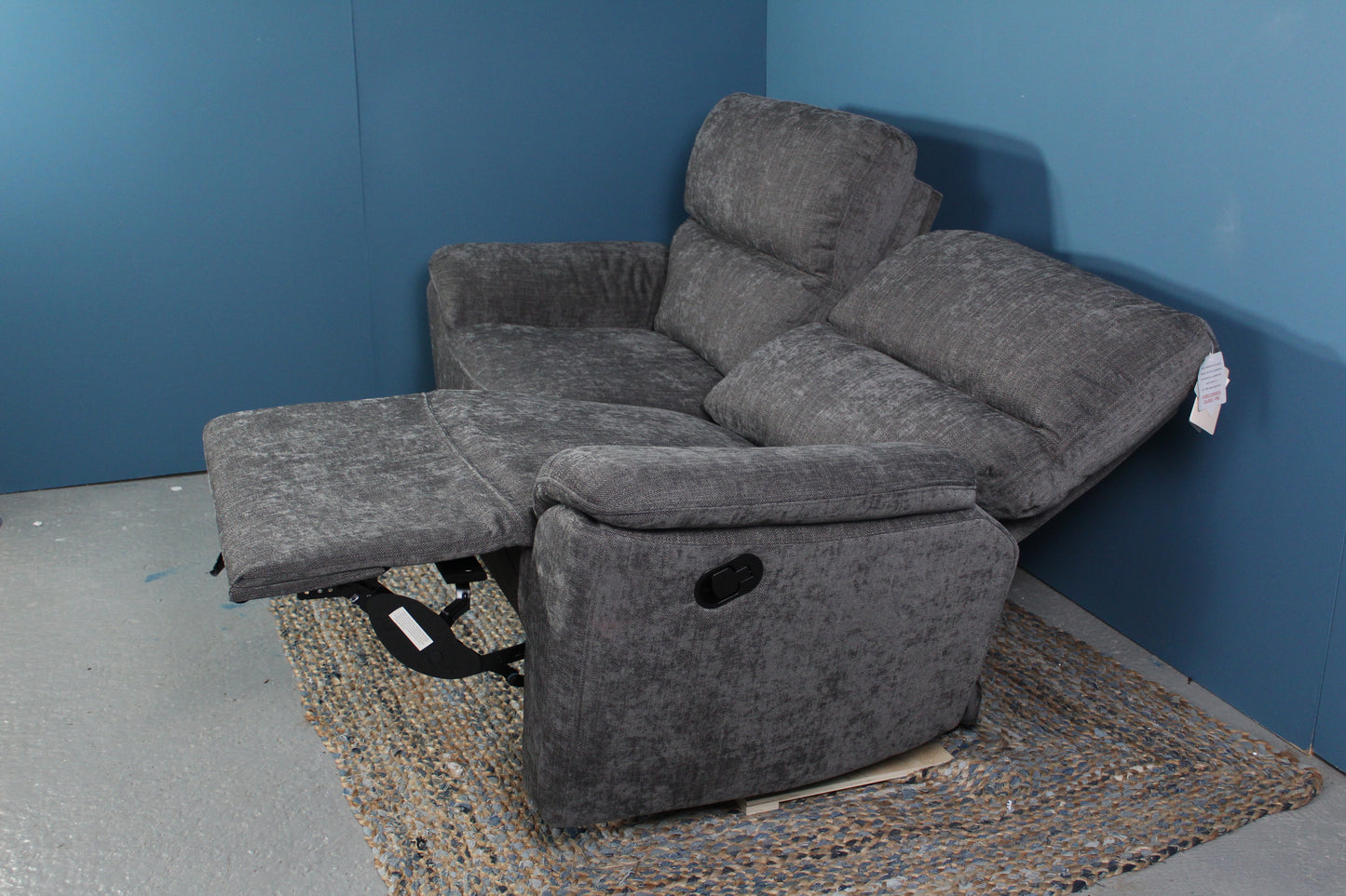 Argos Home Sandy 3 Seater Manual Recliner