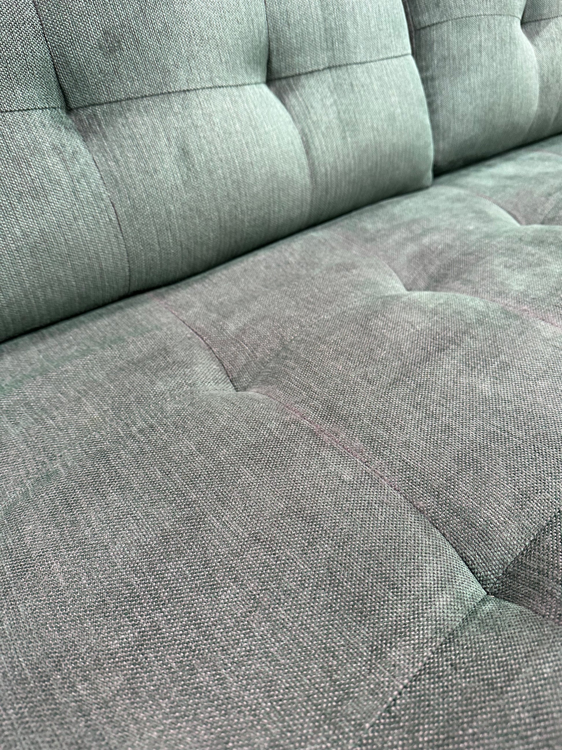 John Lewis Draper II Large 3 Seater Sofa, Dark Leg, Alpine Green