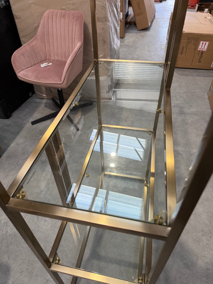 John Lewis Langham Bookcase, Brass