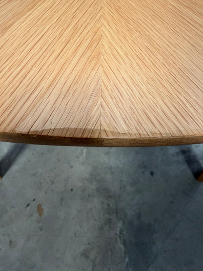 John Lewis Dining Table Round 4-6 Seater Notch
