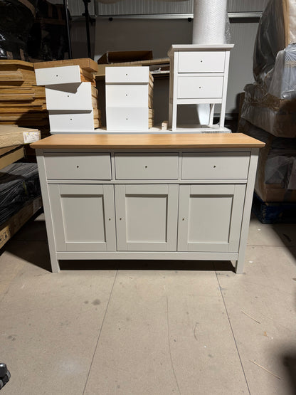 John Lewis Wilton Wide Sideboard Linen