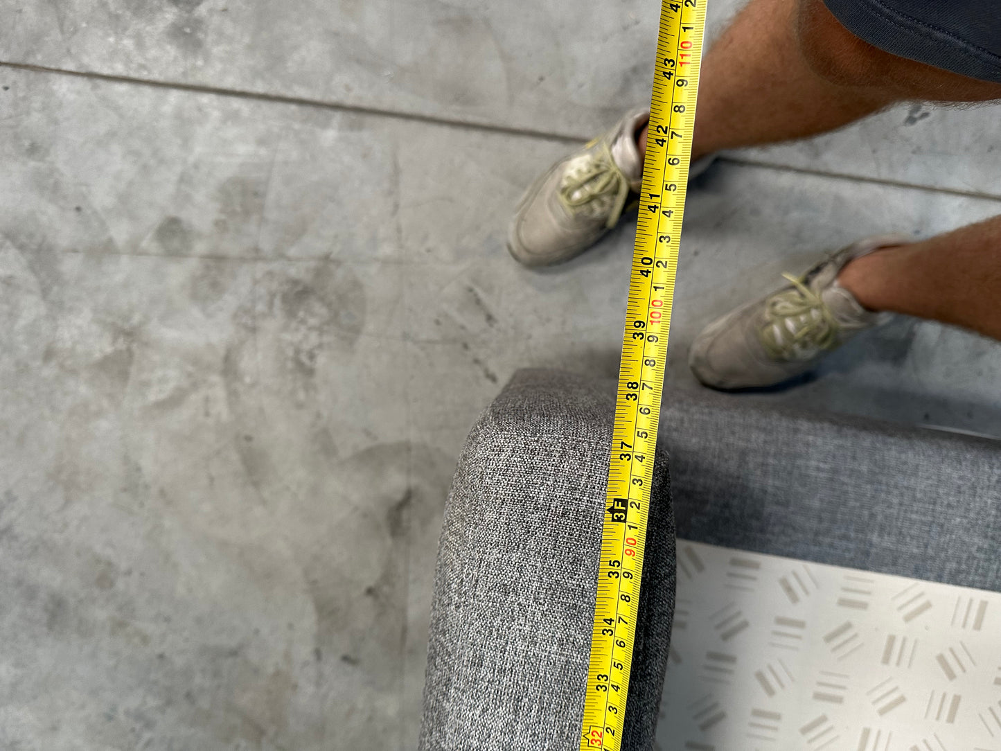 John Lewis Bailey II 3 Seater Sofa Aquaclean Mist - Missing Base Cushion