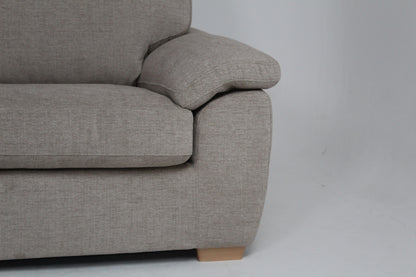 John Lewis Camden Medium 2 Seater Sofa, Light Leg, Easy Clean Chunky Chenille