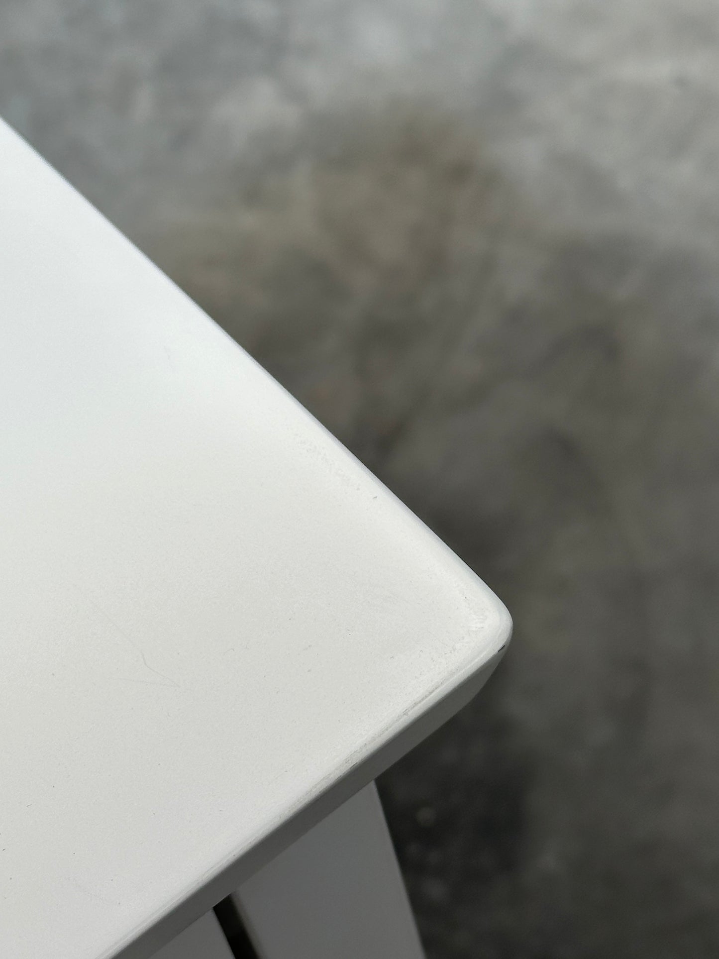 John Lewis White ANYDAY Wilton 2 Drawer Bedside Cabinet