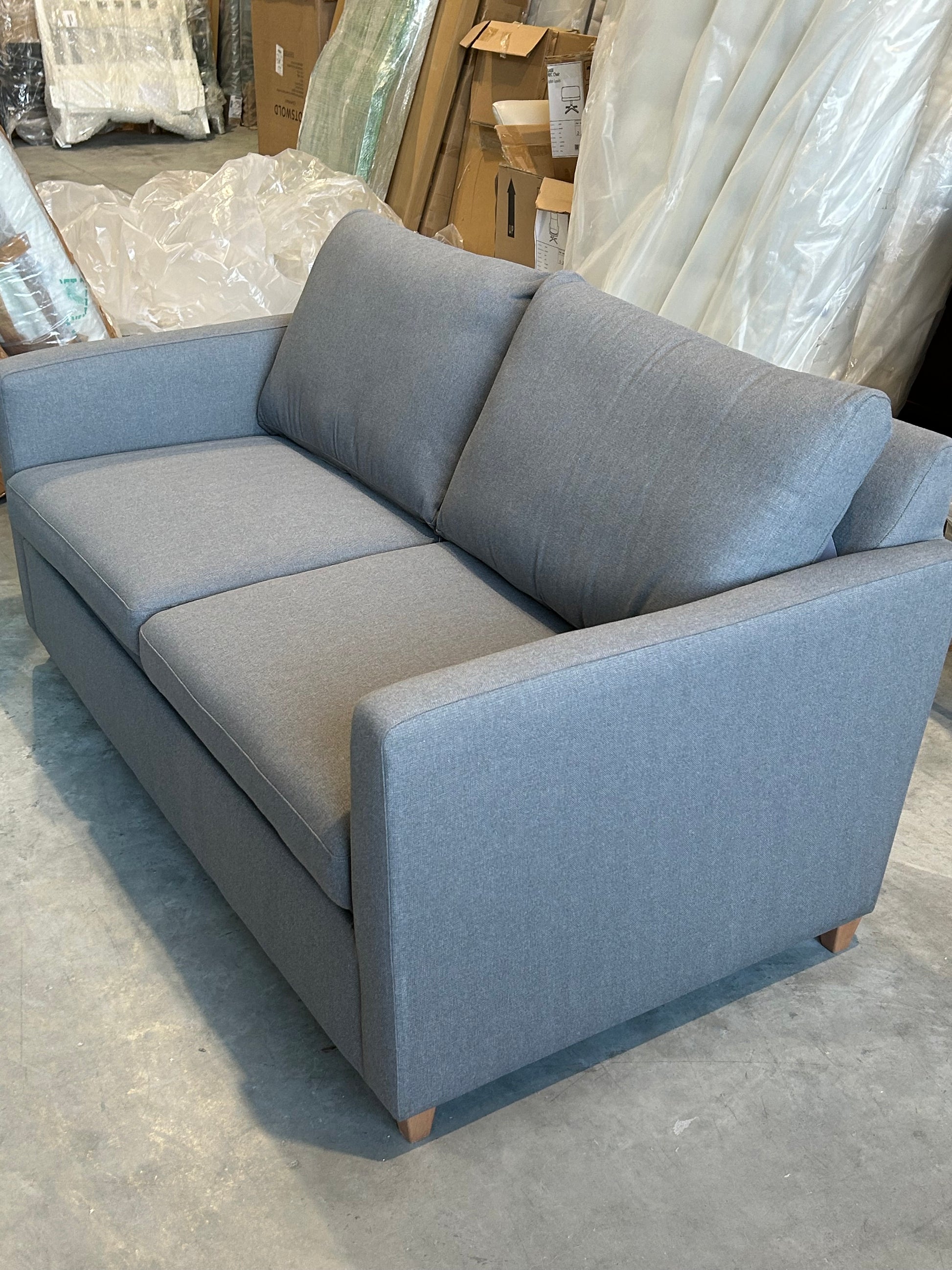 John Lewis Bailey II Double Sofa bed Soft Weave Steel