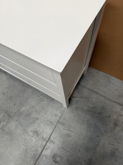 John Lewis Chest of Drawer White Wilton 7 Drawer Chest