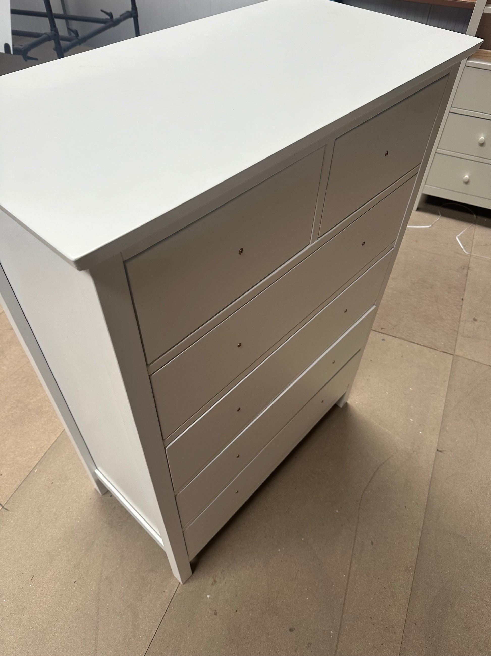 John Lewis Chest of drawers Wilton 6 Drawer Chest White